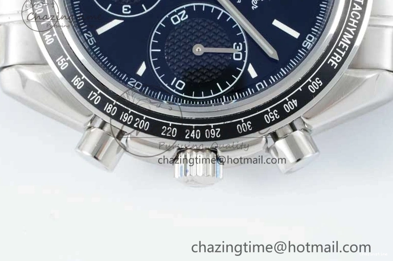 0405 Speedmaster Racing Master SS HKF Best Edition Black Dial on SS Bracelet A Versatile 7810